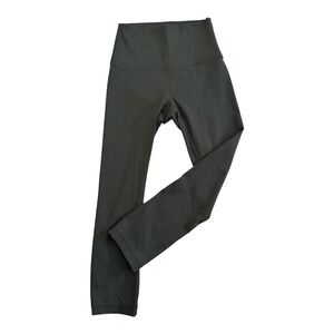 Lululemon Wunder Under High Rise Tight Size 2 Dark Olive